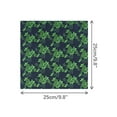 thumbnail image 2 of INSPIRE CHIC Men's Floral Pocket Squares Spring Colorful Flower Pattern Handkerchief for Men Green One Size, 2 of 4