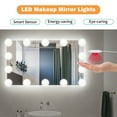 thumbnail image 2 of Mistaha 6 PCS LED Makeup Mirror Lights Smart Sensor Control Vanity Mirror Lights Bathroom Mirror Light with 1.5m USB Cable LED Strip Lights, 2 of 8