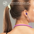thumbnail image 3 of TCL Sunrise Purple Wireless In-ear Bluetooth Headphones with Mic - SOCL300BTPP, 3 of 5