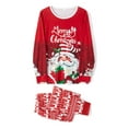 thumbnail image 3 of Meihuid Matching Family Christmas Pajamas Sets Holiday PJ's with ELF Printing Loungewear Sleepwear, 3 of 10