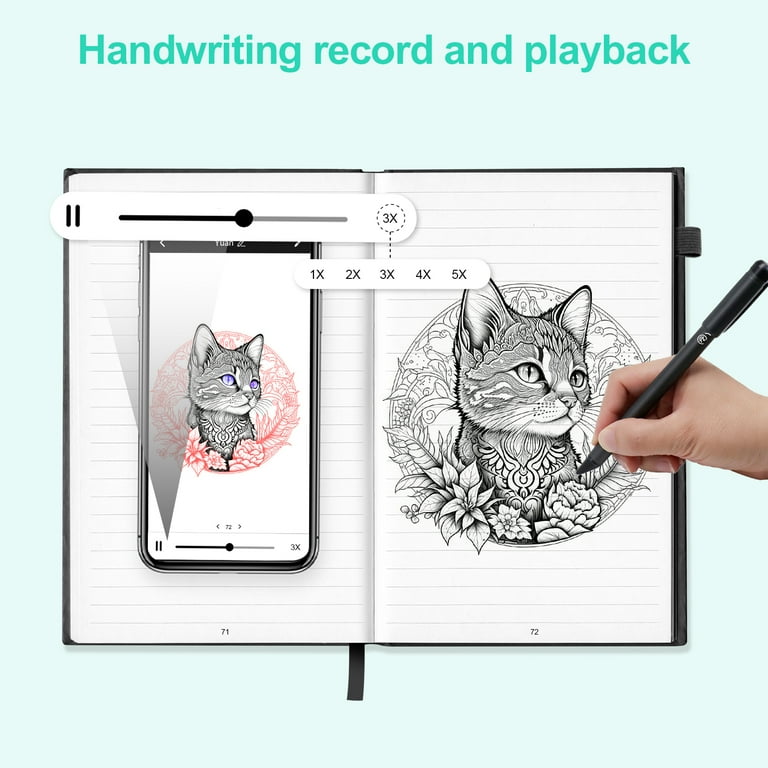 Yuan Smart Pen+Notebook: SmartPen Real-time Sync for Storing