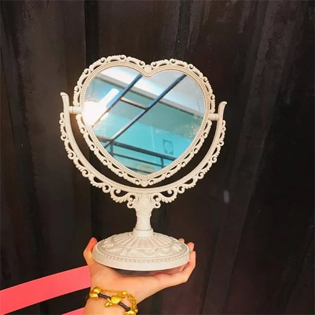 CLEARANCE SALE Vintage Design Portable Size Makeup Mirror Women