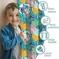 thumbnail image 3 of 2 Panels Cartoon Movie Print Pattern Nursery Curtains for Cartoon Lovers,Boys Girls Kids Cartoon Window Drapes for Living Bedroom Playroom Room Decor Rod Pocket 52x63Inch, 3 of 5