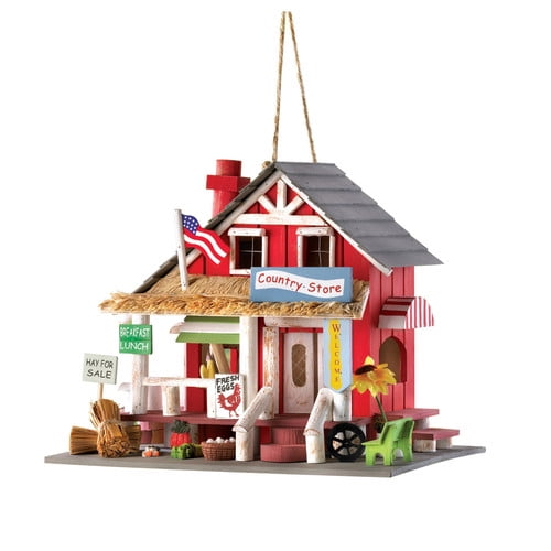 Zingz & Thingz Down Home General Store 9 in x 7 in x 10.5 in Birdhouse by Zingz & Thingz