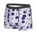 thumbnail image 2 of Wukai Daisies Flowers Print Men’s Underwear Breathable Boxer Briefs,&nbsp;Moisture Wicking & Breathable-Small, 2 of 7