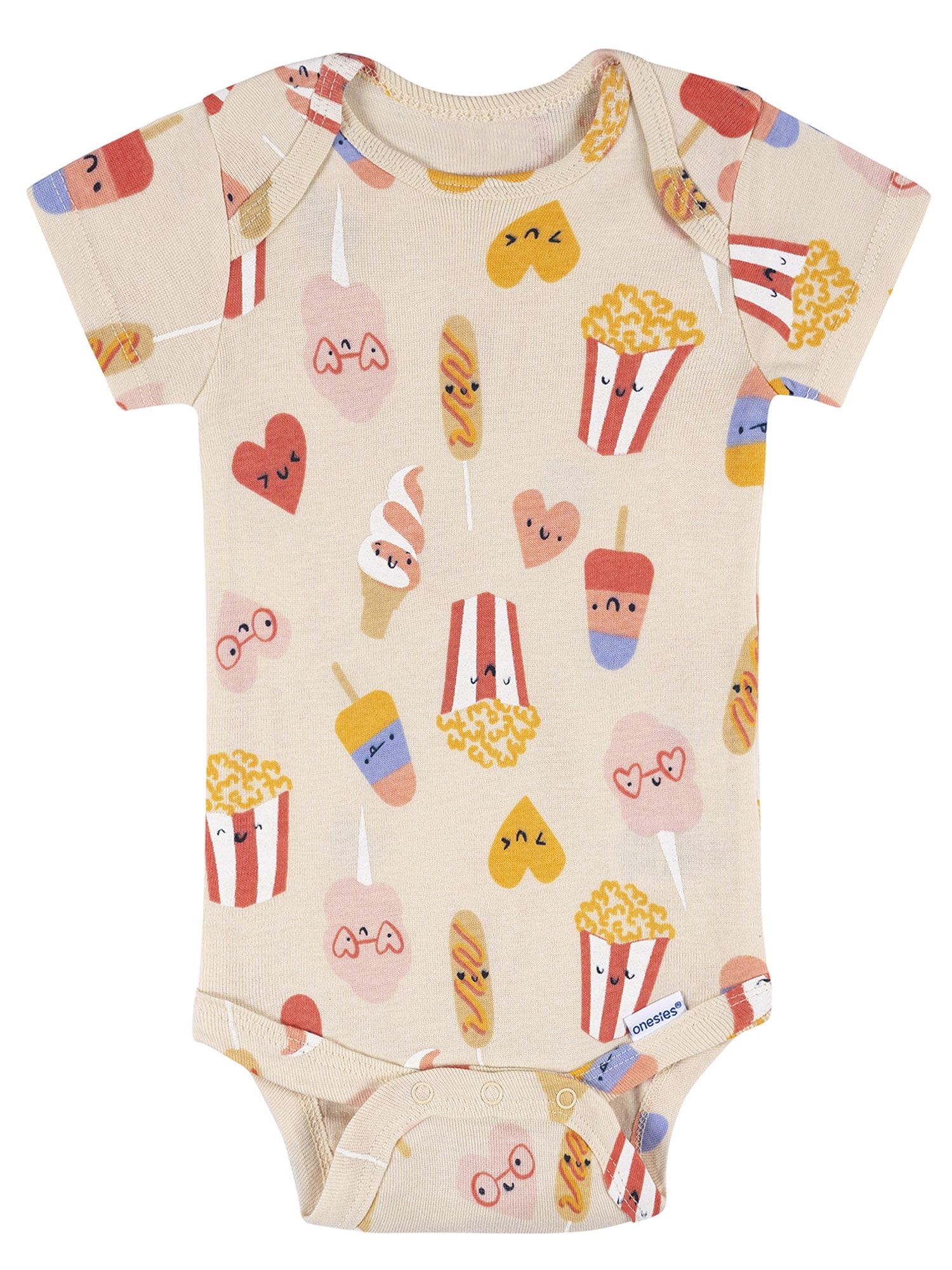 Onesies Brand Baby Girl Bodysuits, 8-Pack, Sizes Newborn - 12 Months
