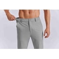 thumbnail image 5 of COOFANDY Mens Golf Pants 30"/32"/34" Stretch Work Dress Pants Lightweight Quick Dry Comfy Trousers with 4 Pockets, 5 of 6
