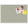 thumbnail image 2 of PinPix ArtToFrames 22x34 Custom Cork Bulletin Board Yellow And Blue Waves   Poster Board Has a Fabric Style Canvas Finish, Framed in Satin White Frame (PinPix-321), 2 of 6
