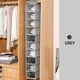 thumbnail image 5 of Hanging Clothes Dividers Large Capacity Clothes Storage Bag for Closets Wardrobes Shelves, 5 of 5