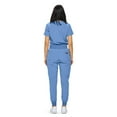 thumbnail image 3 of Monarch Uniforms Stretchy Scrubs Women's Jogger Scrub Set In Regular and Petite Jogger Scrubs with Tuck-In Top for Women, 3 of 5