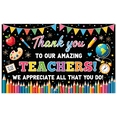 thumbnail image 5 of Colorful Design Teacher Appreciation Banner Educational Celebration School Decor for Teacher's Day Classroom Decoration Staff Recognition, 5 of 7