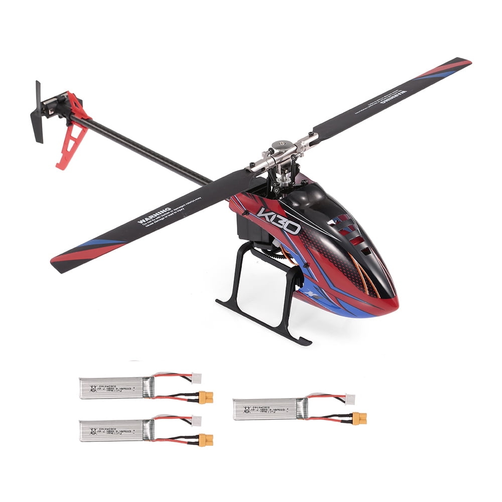 flybarless helicopter