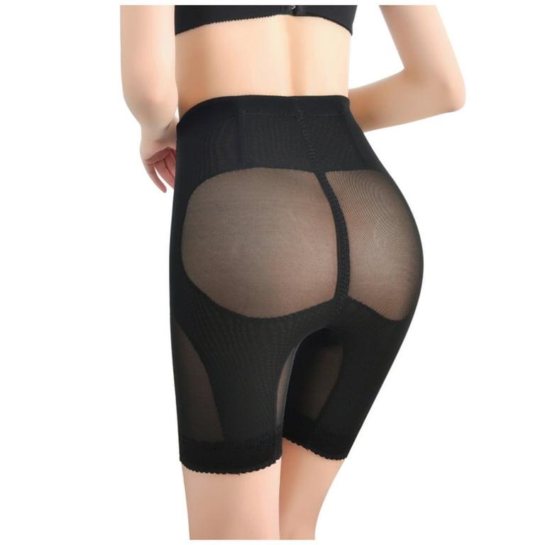 Lingerie For Women Large Size Thin Mesh Breathable High Waist Breeching  Pants Post-Natal Repair Waist Girdle Toning Underwear