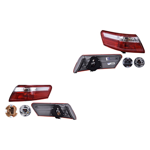 Par de Calaveras Camry 2007 A 2009 Toyota Ext DEPO .