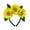 Color5, variant on FENOHREFE Sun Flower Headband Flower Crownpiece for Women and Teens Styles Hair Accessory for Parties and Music Festival