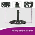thumbnail image 5 of vidaXL Umbrella Weighted Base Patio Parasol Stand for Poles of 1.4"/1.5"/1.9", 5 of 9