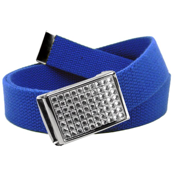 Build A Belt Girls School Uniform Belt Sparkly Crystal Easy Clamp