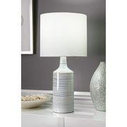 Watch Hill  28'' Theresa Ceramic Linen Shade Table Lamp
