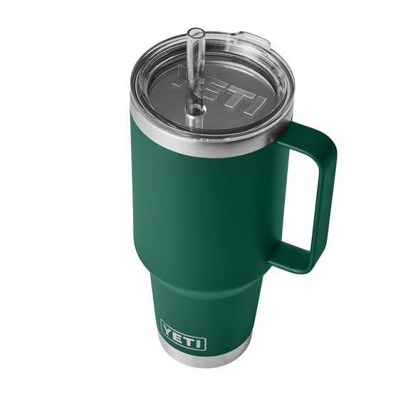 Taza YETI Rambler de 1,25 L con tapa de pajita de acero con aislamiento al vacío
