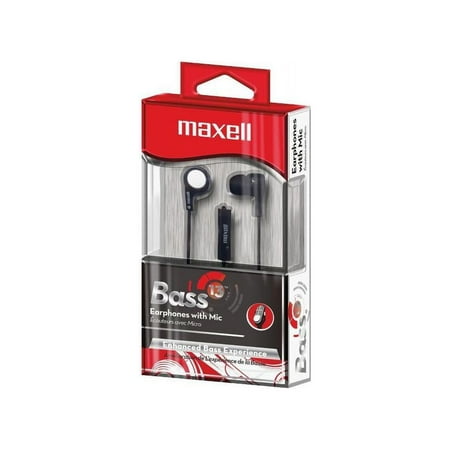 UPC: 0025215420009 | Maxell MAX199621 B-13 199621 Earset 12 Black