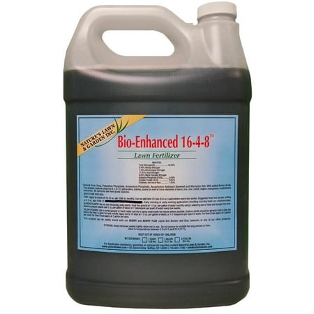 Bio-Enhanced 16-4-8 Liquid Lawn Fertilizer - 1 Gallon