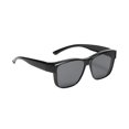 thumbnail image 2 of hengtong 4xDriving Glasses Cycling Traveling Eyewear Outdoor Women Rectangle Sunglasses Black Gray, 2 of 9