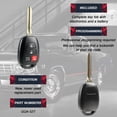 thumbnail image 4 of New Keyless Entry Remote Key Fob for 2014-2017 Toyota Rav4 & Highlander (GQ4-52T H Chip), 4 of 5