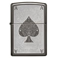 thumbnail image 2 of Zippo Ace of Spades Filigree Pocket Lighter, 2 of 6