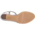 thumbnail image 4 of Naturalizer Womens Vanessa Heeled Sandals 11 Wide Silver, 4 of 7