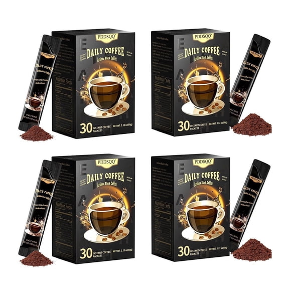 100% Arabica Instant Coffee Medium Roast – Single-Serve Packets 120 Count