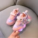 thumbnail image 1 of Frozen Kids Light Shoes Girls Children's Led Elsa Casual Sneakers Transpirable Soft Anti-Slip Running Sports Shoes22 Gao Jinjia LED, 1 of 2