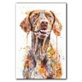 thumbnail image 3 of Wirehaired Vizsla Dog Canvas Wall Art Prints,Watercolor Dog Art Canvas Painting Poster,Pet Canvas Painting Puppy Artwork 8x12 inches, 3 of 6