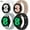 black/white/grey/apricot, variant on ALMNVO 4 PACK Bands Compatible with Samsung Galaxy Watch 3 45mm / Galaxy Watch 46mm / Gear S3 Classic/Frontier ,22mm Soft Silicone Adjustable Sport Strap for Women Men