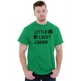 thumbnail image 5 of St Patricks Day Little Lucky Charm Men's Graphic T Shirt Tees Brisco Brands L, 5 of 6