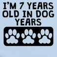 thumbnail image 2 of CafePress - 7 Years Old In Dog Years Body Suit - Baby Light Bodysuit, Size Newborn - 24 Months, 2 of 4