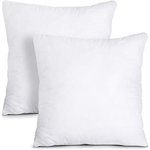 Emolli 12 x 20 Pillow Inserts Set of 2 Throw Pillow Inserts Premium Stuffer Down Alternative,Super Soft Microfiber Filled Decorative Pillow Cushion
