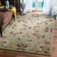 thumbnail image 2 of Safavieh  Handmade Metro Amala French Country Floral Scrolls Wool Rug 9' x 12' 9' x 12' Indoor Living Room, Bedroom, Dining Room Rectangle, 2 of 5