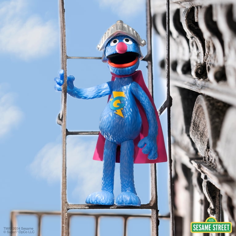 Super7 - Sesame Street - ReAction Figures Wv3 - Super Grover