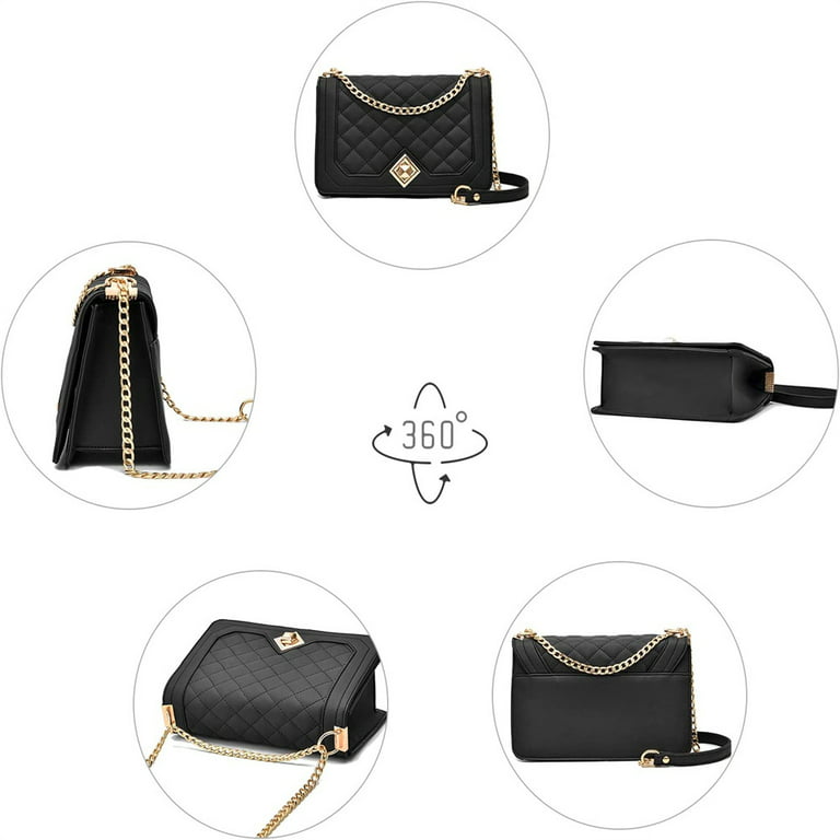 Yuanbang Cross Body Bag for Women Handbag with Adjustable Strap Small Chain Shoulder Bags Purse-Beige, Adult Unisex, Size: 23*15*9CM