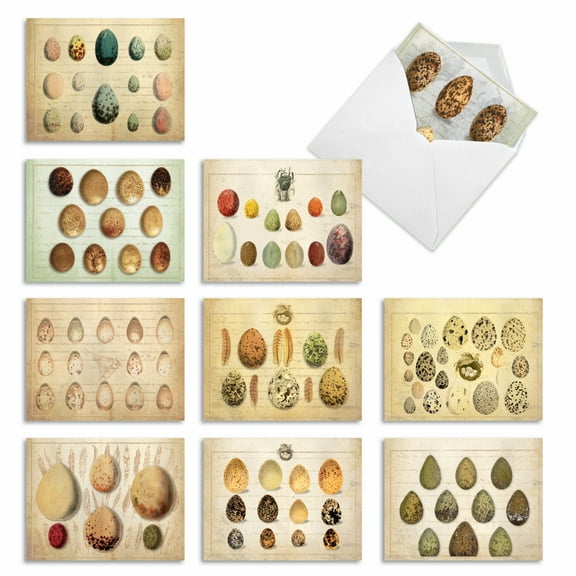 10 Thank You Cards Pack - Egg-Cellence