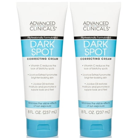 Advanced Clinicals Dark Spot Vitamin C Cream For Face, Hand, & Body Lotion, Anti Aging Therapeutic Skin Care Moisturizer Lotion Reduces Appearance Of Age Spots, Blotchy Skin, & Wri