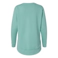 thumbnail image 2 of LAT B07038816 Women Weekend Fleece Crewneck Sweatshirt, Saltwater - Extra Large, 2 of 5
