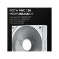 thumbnail image 4 of TRYX FR120PNN1MG0W ROTA PRO 120mm Performance PC Case Fan - White, 4 of 5