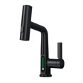 thumbnail image 5 of LED Intelligent Digital Display Faucet Pull-Out Basin Faucet Temperature Digital 3 In 1 360° Swivelling Waterfall Kitchen Tap, 5 of 5