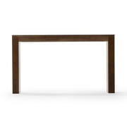 Plank+Beam 56 Solid Wood Console Table, Conture Rounded Edge Sofa Table, Narrow Entryway Table, Console Tables for Entryway, Walnut