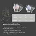 thumbnail image 6 of Workout Gloves for Men and Women, Weight Lifting Gloves with Excellent Grip, Lightweight Gym Gloves for Weightlifting, Cycling, Exercise, Training, Pull ups, Fitness, Climbing and Rowing，G200447, 6 of 6