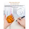 thumbnail image 5 of Juego de baloncesto The Door: incluye 1 mini baloncesto y 1 aro de red, juego de baloncesto de interior para el hogar, la oficina, mini baloncesto de 6 cm, 5 of 5