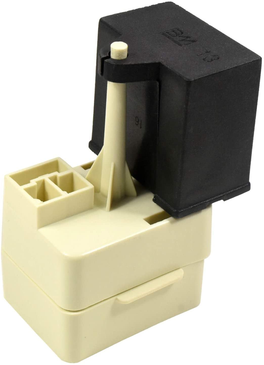 HQRP 4-Pack Compressor PTC Starter/Start Relay and Capacitor Kits Compatible with KitchenAid KBFA20ERBL00