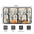 thumbnail image 5 of Halloween Pumpkins and Spooky Trees Door Rugs,Washable Non Slip Door Mats Indoor,Decorative Door Mats,Entry Mat Indoor for Entrance,Bedroom,Kitchen,Bathroom,30"x17", 5 of 6