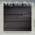thumbnail image 6 of MOOD Architectural Faux Wood Window Blinds | driftwood dark brown 2 inch Expresso wooden blinds | 26 inch wide blinds for windows | Custom Made Cordless Blackout | Espresso | 26" Wide x 72" Tall, 6 of 6